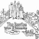Beatles Coloring Yellow Submarine Pages Printable Drawing Google Birthday Book Color Clipart Adult Kids Search Sheets Mandala Popular Coloringhome Getdrawings sketch template