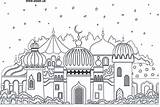 Mosque Adabi Ramadan Childrens sketch template