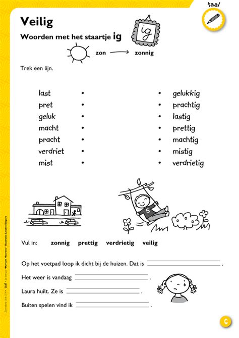 werkbladen spelling groep  taal actief werkbladen kinderen werkbladen