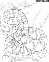 Coloring Pages Viper Rattlesnake Snake Desert Color Snakes Dangerous Yuckles Cool Printable Getdrawings Getcolorings Visit Comments Scene sketch template