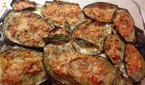 eggplant lasagna  ricotta  parmesan veg gf allez gourmet