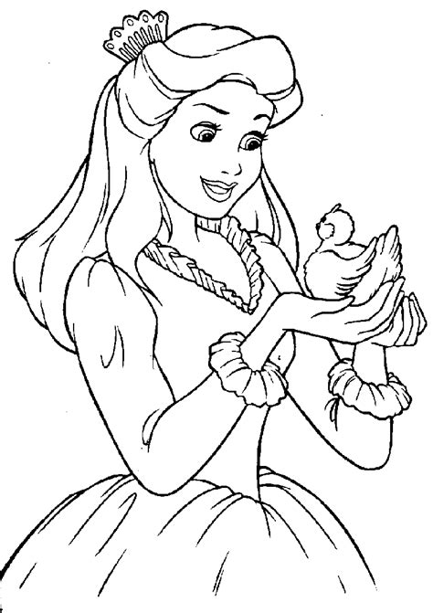 disney princesses coloring pages getcoloringpagescom
