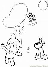 Pocoyo Coloring Printable Pages Others Color Para Colorear Cartoons Imprimir Kids sketch template