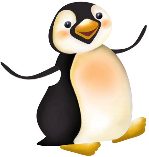 cartoon penguin pictures clipart