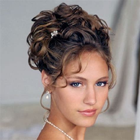 brunette curly prom updo hairstyle and hairdo pictures in 2019 bride hairstyles wedding