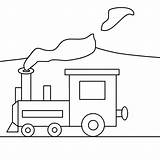 Train Printable Coloring Printables Pages sketch template