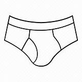 Underwear Coloring Template Sketch sketch template