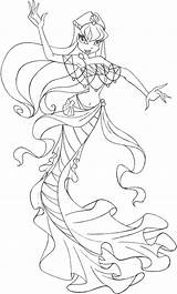 Winx Coloring Mermaid Pages Club Drawings Musa Tynix Draw Boyama Patrol Paw Choose Board Için Kids Coloringtop sketch template