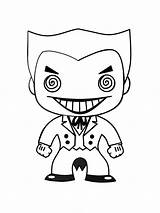 Pop Joker Colorear Colouring Stickers Groot sketch template