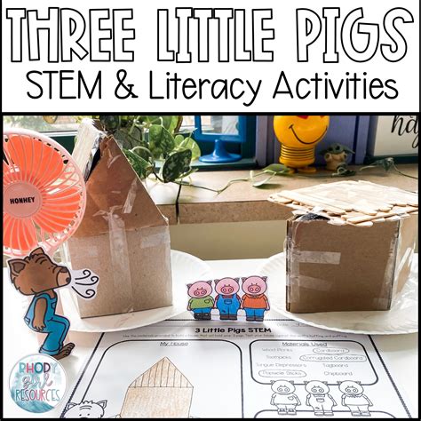 pigs stem literacy activities rhody girl resources