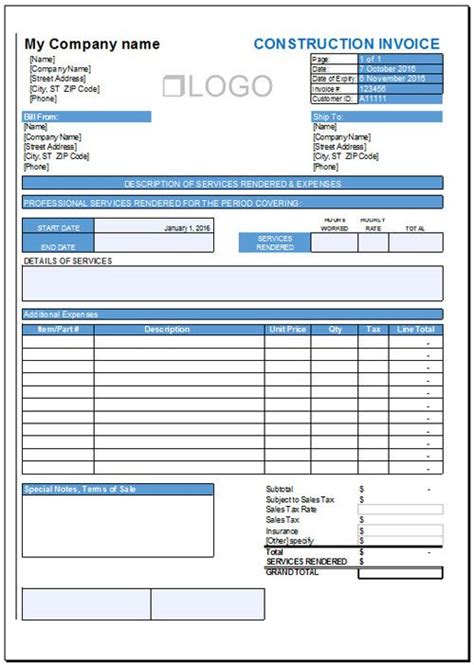 pin  blank invoice template receipt template ireland printable