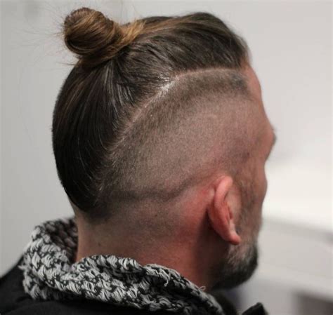 top knot mens hairstyle ideas   hair type