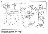 Jesus Samaritan Jackie sketch template