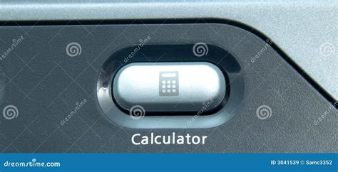 calculator button stock image image  silver calculator