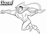 Shazam Colorir Desenhos Supereroi Superhelden Herois Captain Drucken Desenhosparapintar sketch template