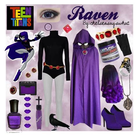 Raven Teen Titans Costume Lesbians Tongue Fuck
