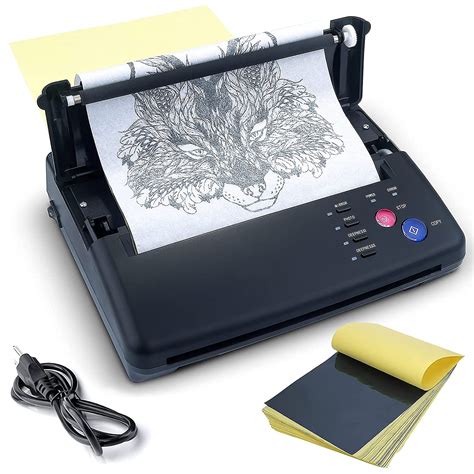 buy sacnahe tattoo transfer stencil machine copier printer thermal