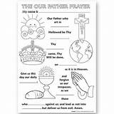 Fathers Worksheets Bible Prayers Autom sketch template