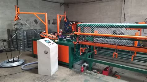 fully automatic chain link fence weaving machine buy chain link fence weaving machine