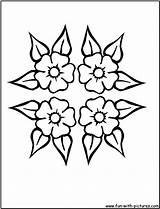 Floral Coloring Pages Printable Fun sketch template