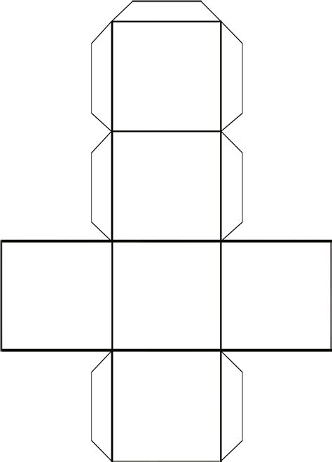 cubo  recortar box templates printable  printable shapes