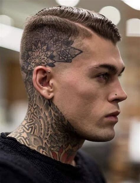 macho moda blog de moda masculina tatuagem  pescoco masculina pra inspirar