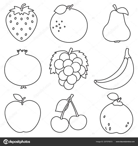 fruit   spirit coloring pages printable sketch coloring page