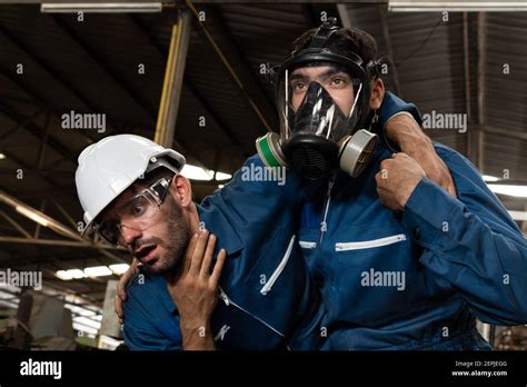 Skillful Factory Worker Rescue His Teammate Out Of Poisonous Gas