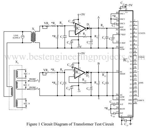 electronic measurement  test circuit electronic circuit