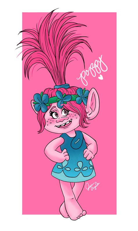 trolls princess poppy by jas97luv on deviantart