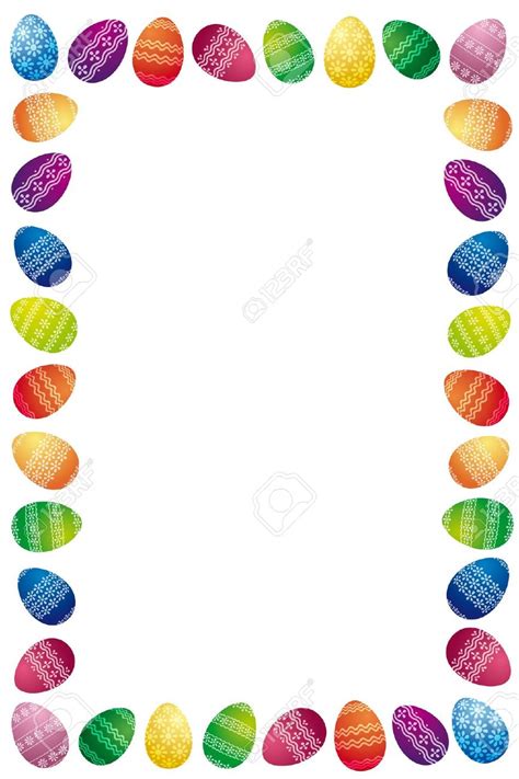 easter egg border clipart  color   cliparts  images