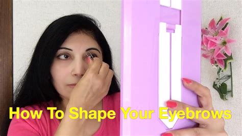 how to shape your eyebrows at home during lockdown no threading