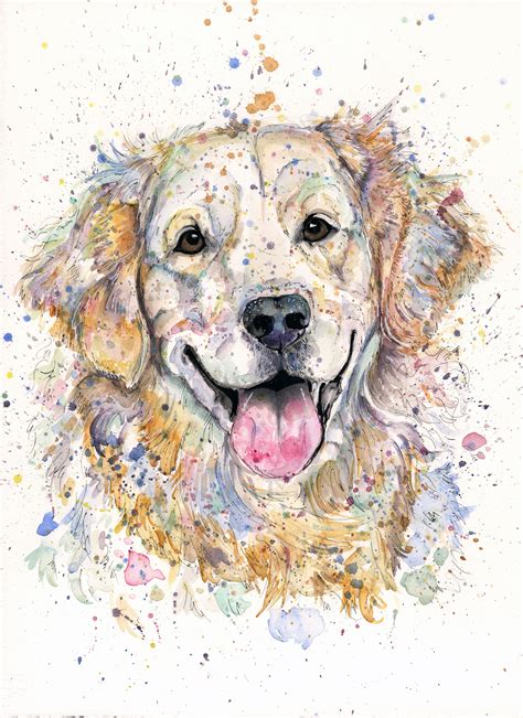 personalized dog art puppy dog portrait watercolor dog portrait dog