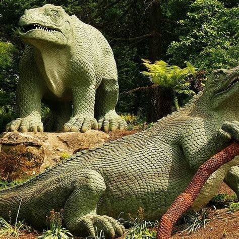 crystal palace dinosaurs london england atlas obscura