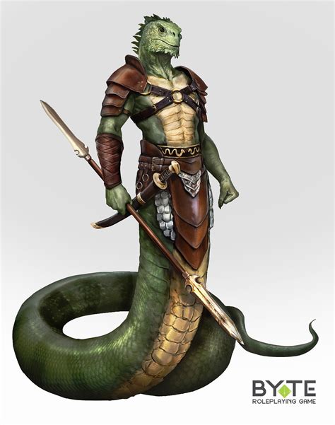 artstation serpent warrior
