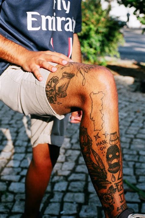 b0yonce ॐ leg tattoo men leg tattoos tattoo