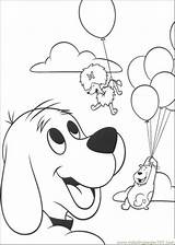 Coloring Clifford Pages Sheets Printable Perrito Color Cartoons Library Clipart sketch template