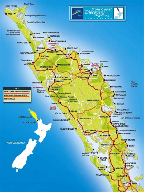 top      north island   zealand kiwi road trips