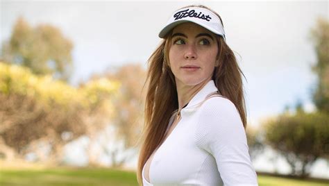 golf influencer grace charis details  paige spiranacs rival