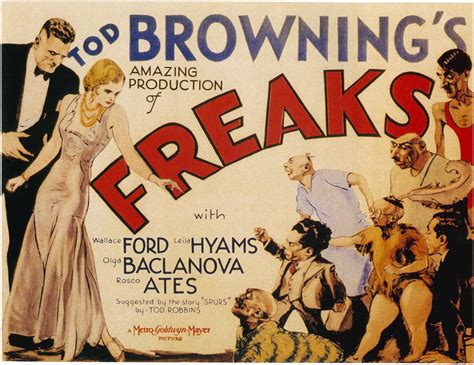Freaks Vintage Horror Movie Posters