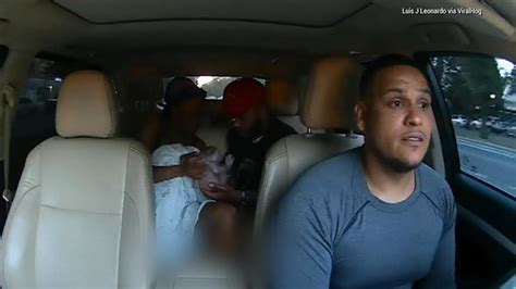 woman gives birth in back of car driver s coaching goes viral do the
