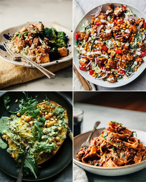 vegan dinner recipes   mess
