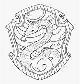 Potter Harry Slytherin Coloring Pages Crest Hufflepuff Ravenclaw House Lineart Printable Clipart Clipartkey Pottermore Hedwig Hogwarts Pngfind sketch template
