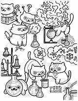 Coloring Chemistry Sheets Requested Folks Teacher Made Some Comments Nekoatsume sketch template
