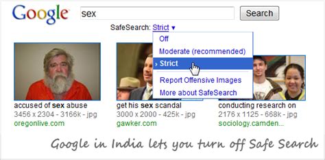 Search Engines In India Are Being Over Cautious