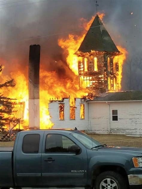 neo nazi church burns   ground   dakota