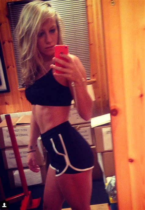 chloe madeley marks one year with blonde stalker daily