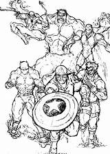 Coloring Pages Marvel Super Hero Squad Characters Adults Printable Color Amazing Heroes Getcolorings Comics Getdrawings Marvels Netart Easter Popular Print sketch template