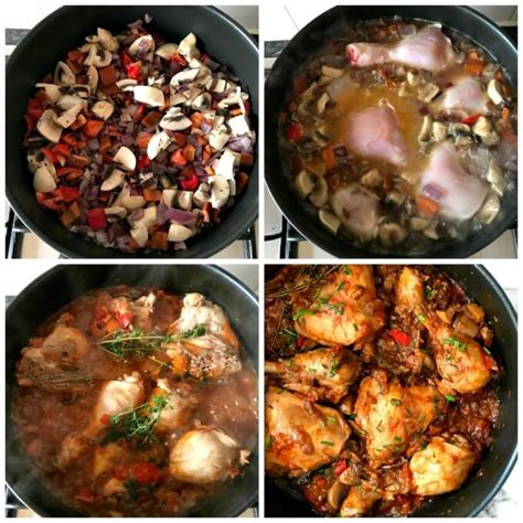 Hearty One Pot Chicken Stew With Mushrooms My Gorgeous