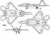 22 F22 Raptor Fighter Blueprint Lockheed Martin Plans Aircraft 3d Idop Blueprints 35 Paper Cutaway Modeling Drawings Ii Lightning Plane sketch template